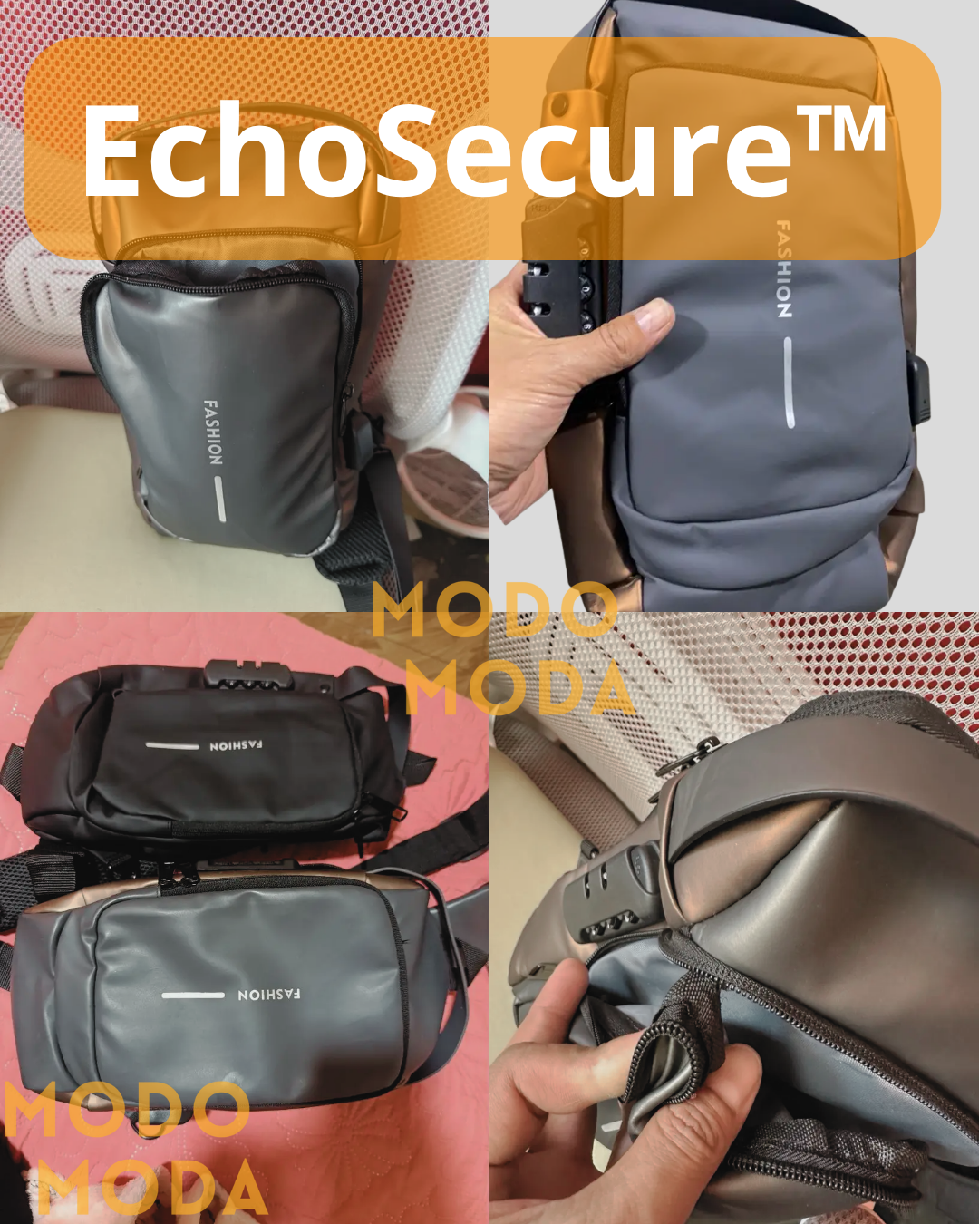 EchoSecure™ Mochila Antirobo