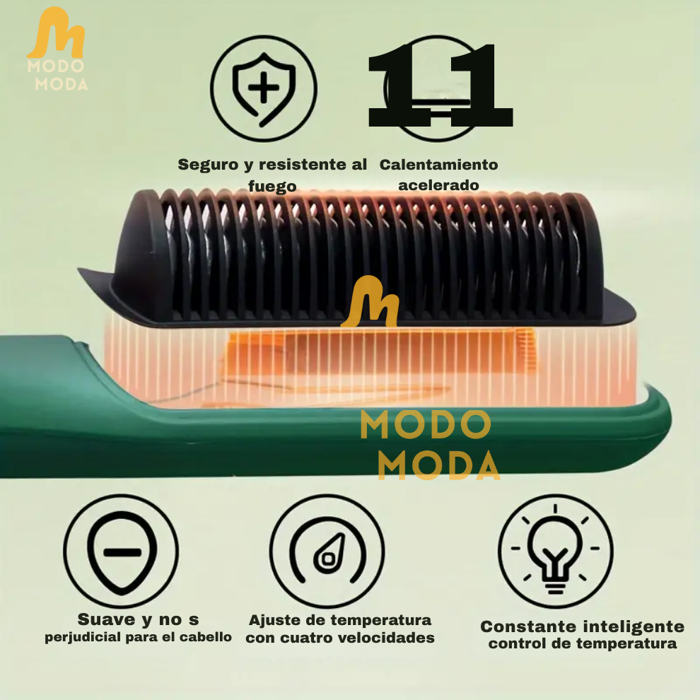 LuxeBrush™ Peine Alisador De Cabello