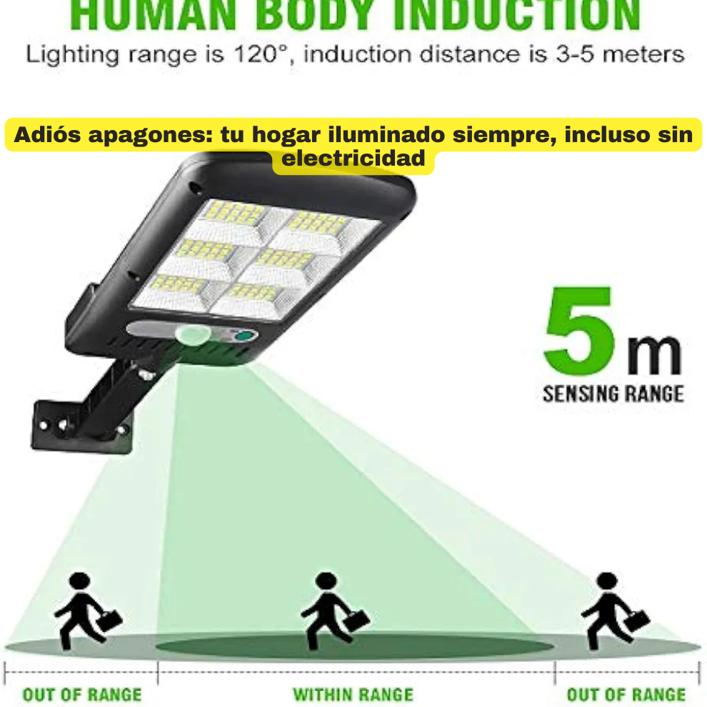 SolarGuard™ Foco Led Solar