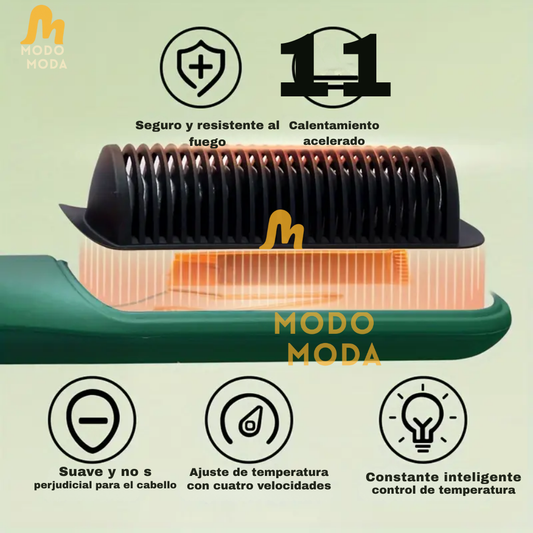 LuxeBrush™ Peine Alisador De Cabello
